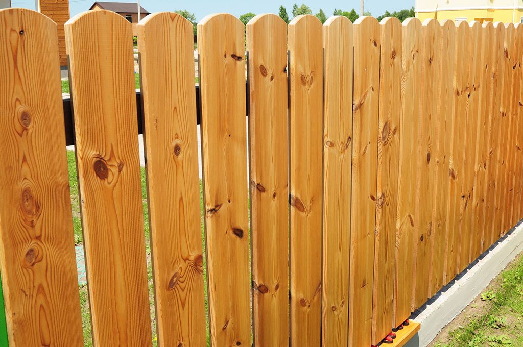 steccato in legno